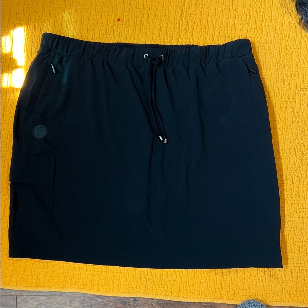 Chico's Black Mini Skirt